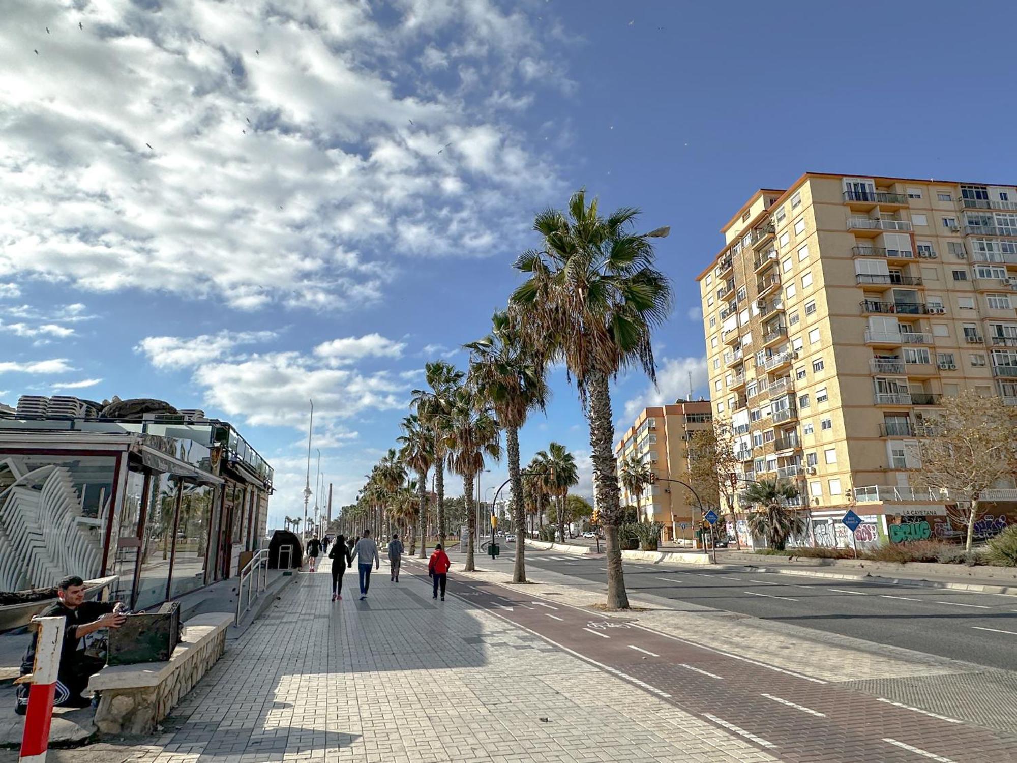 Apartamento Mirador Del Mediterraneo Малага Экстерьер фото