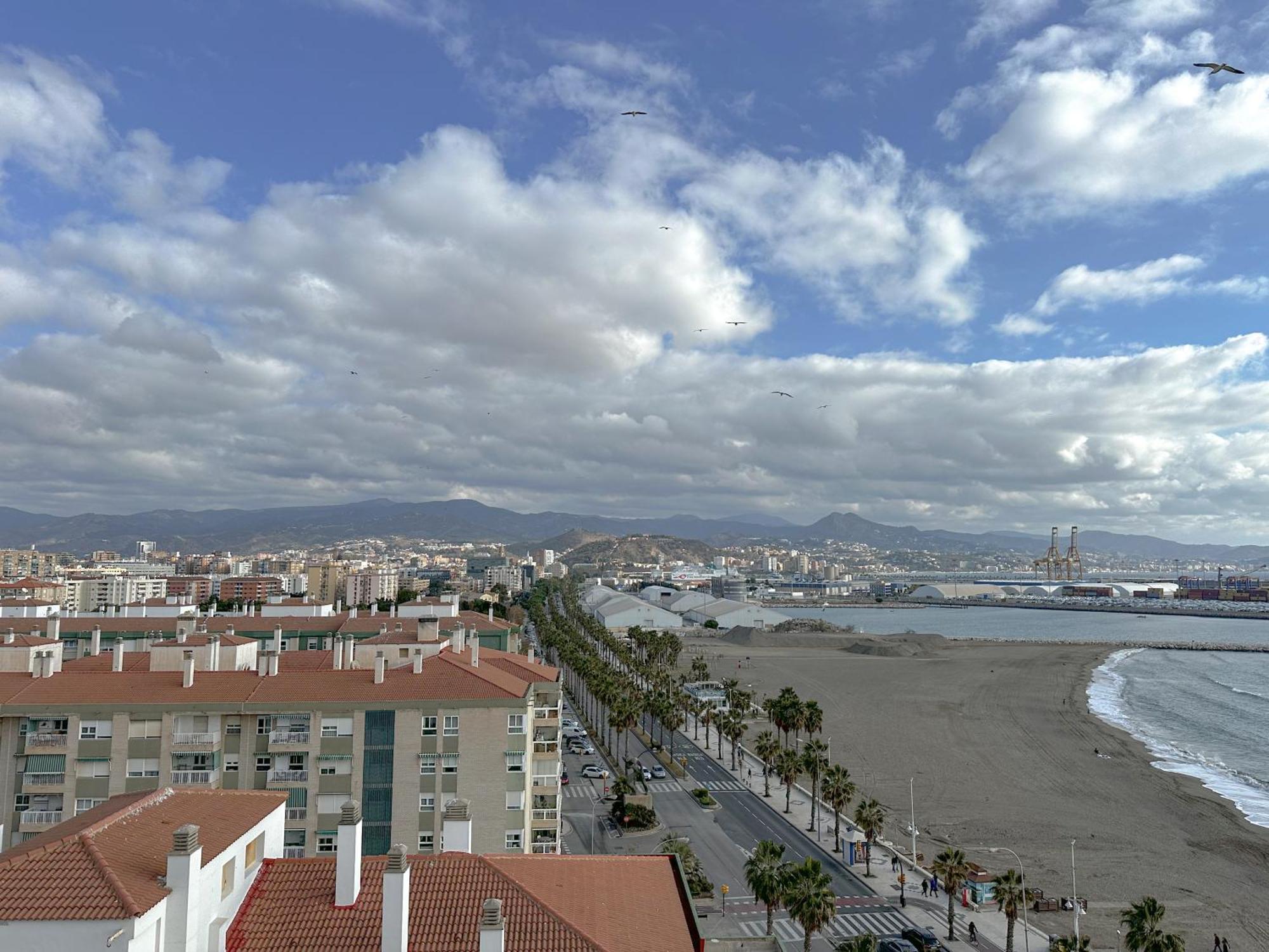 Apartamento Mirador Del Mediterraneo Малага Экстерьер фото