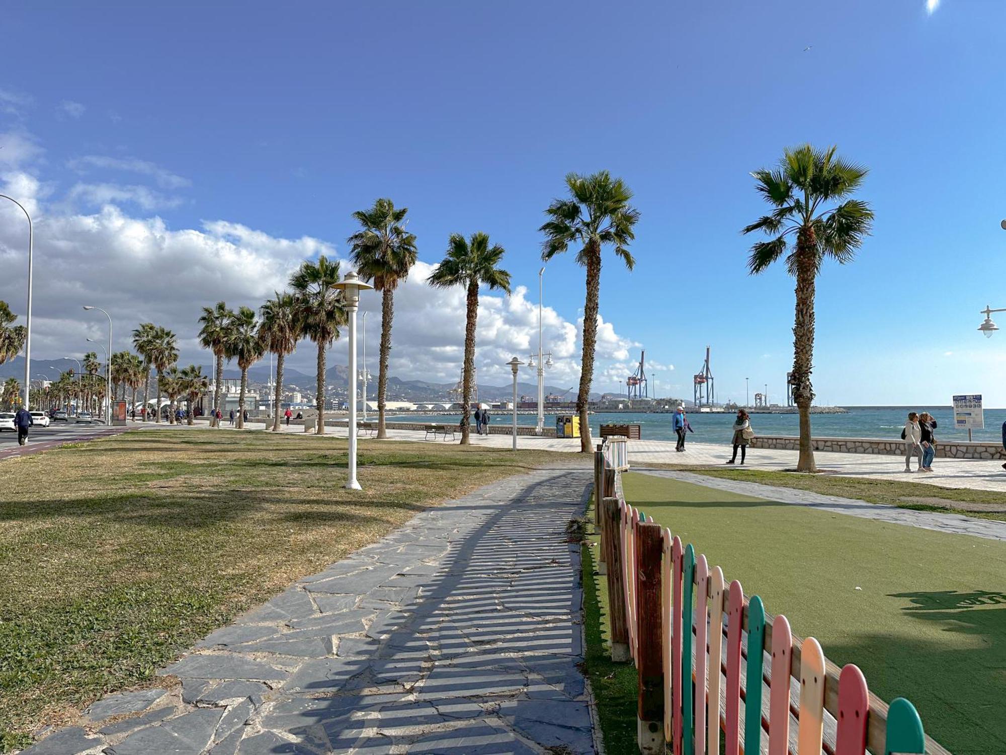 Apartamento Mirador Del Mediterraneo Малага Экстерьер фото
