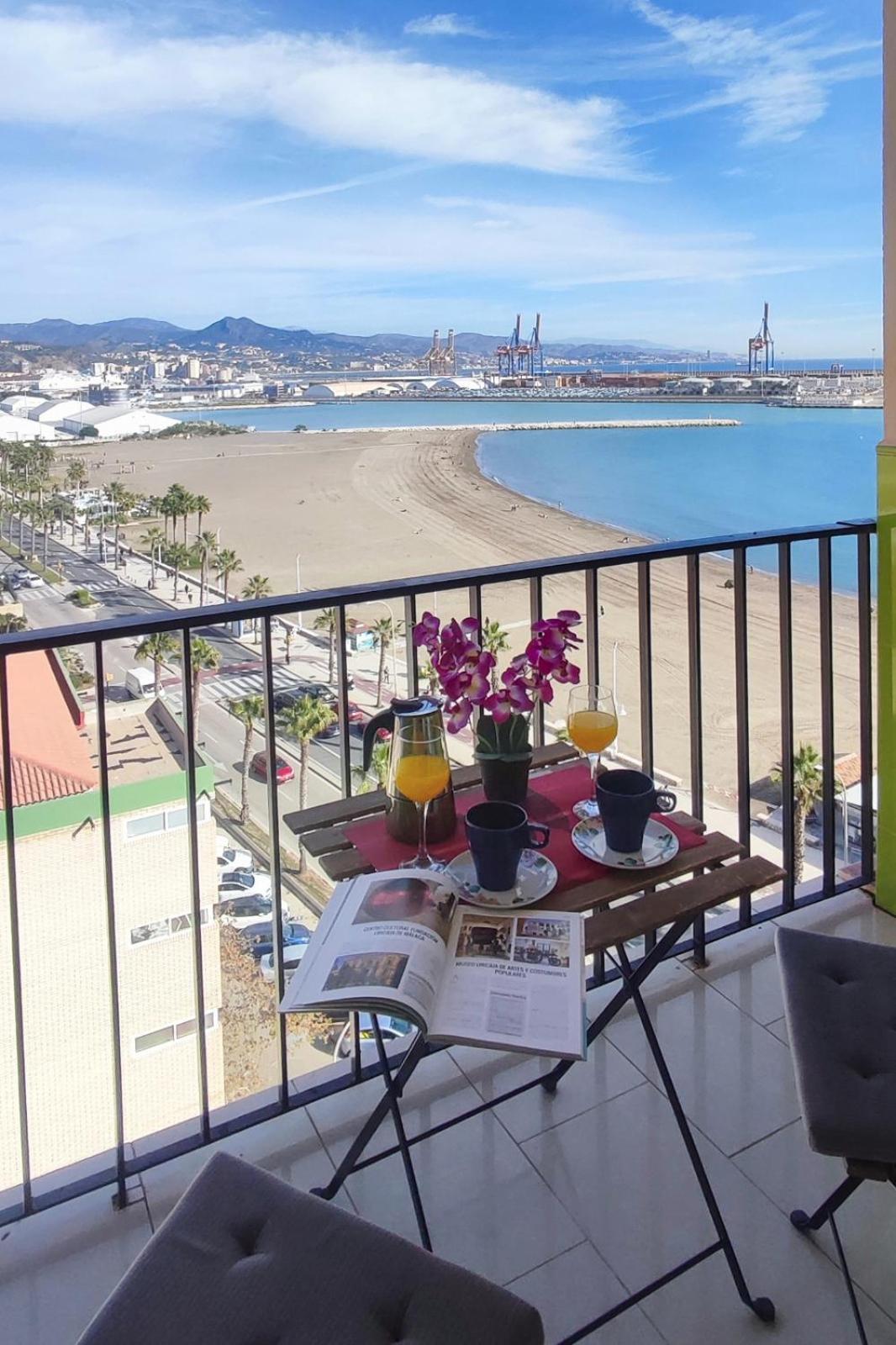Apartamento Mirador Del Mediterraneo Малага Экстерьер фото
